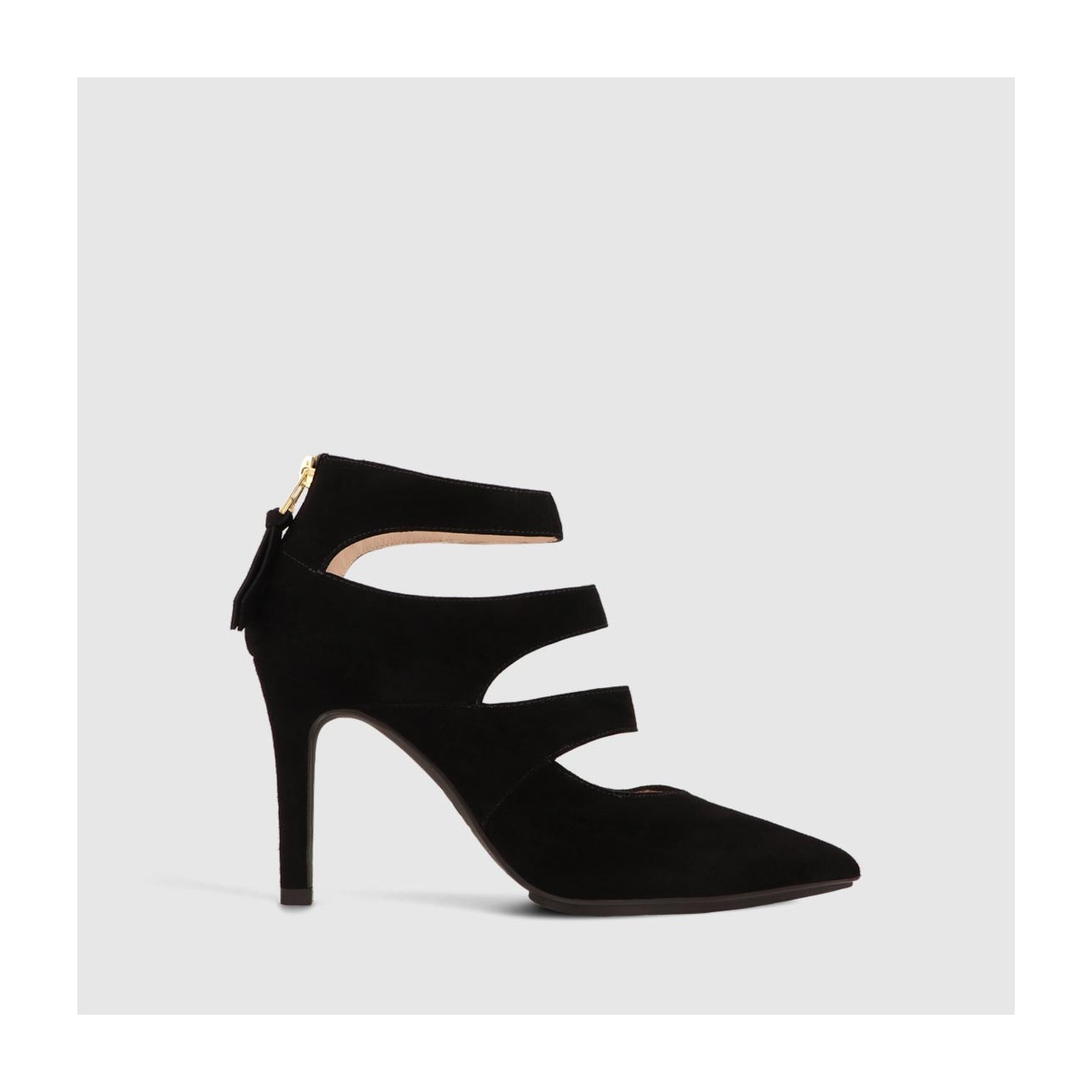 lodi RUFAS-TP BLACK SUEDE