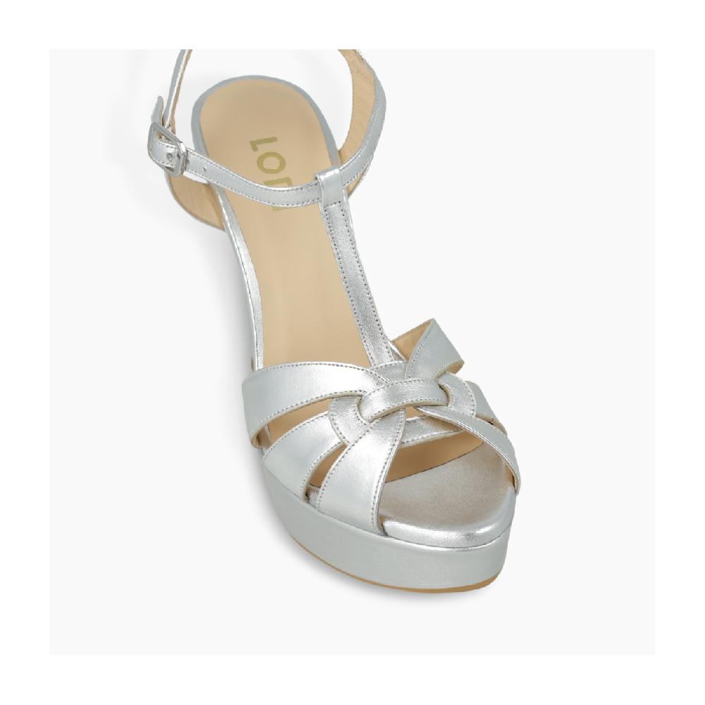 Lodi SANDALES ARGENTÉES TARAN