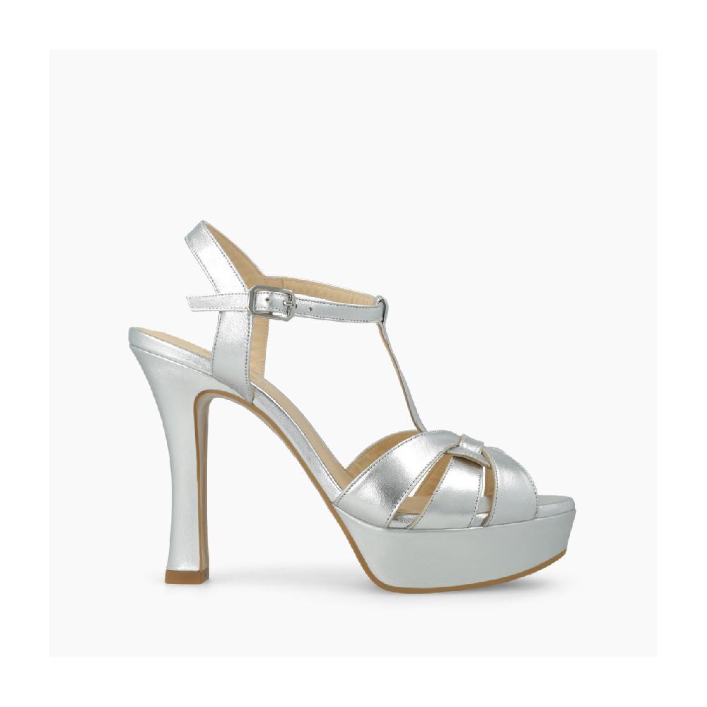 lodi SANDALES ARGENTÉES TARAN