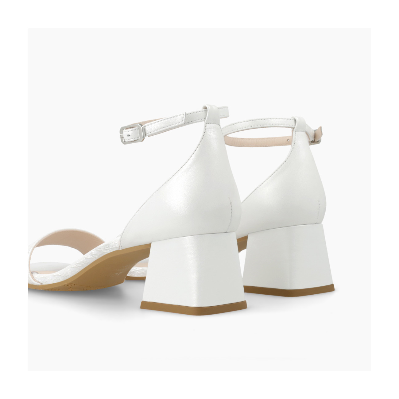 Lodi SANDALES DE MARIÉE BLANCHES LAORIA