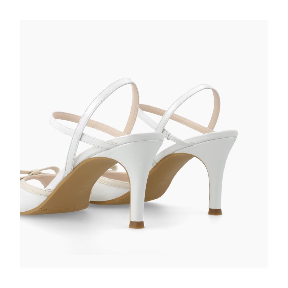 Lodi SANDALES DE MARIÉE BLANCHES LUANES