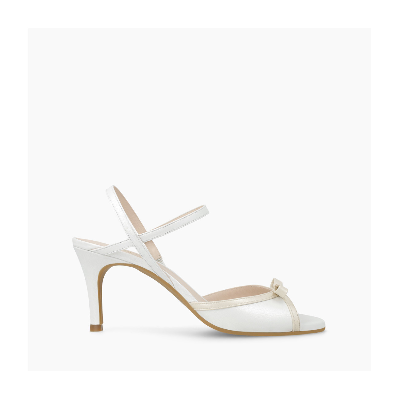 lodi SANDALES DE MARIÉE BLANCHES LUANES