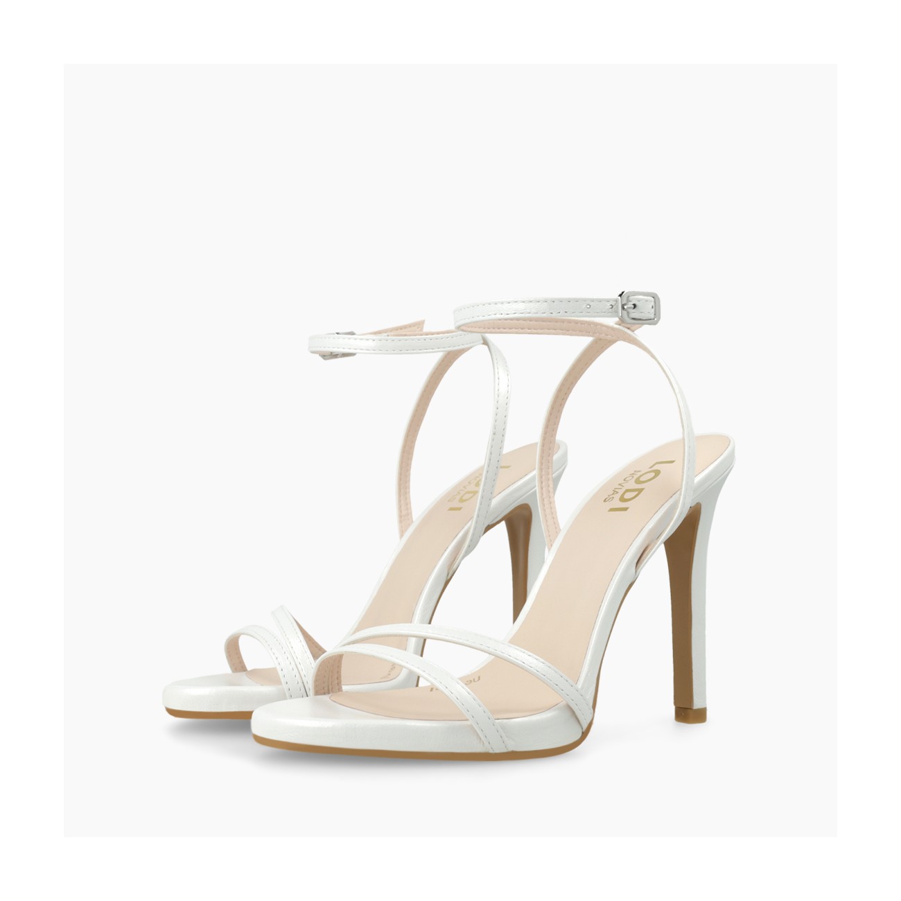 Lodi SANDALES DE MARIÉE BLANCHES YERIL