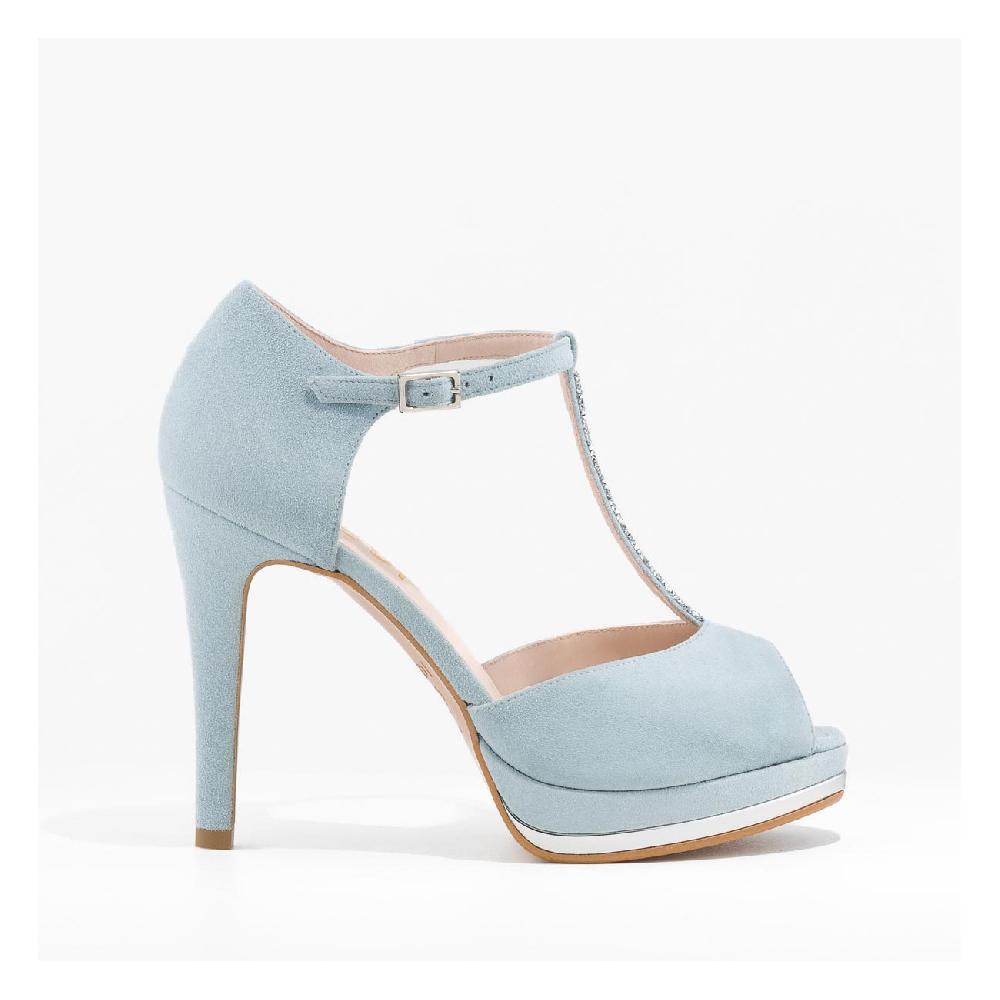 lodi SANDALES DE MARIÉE PAULI BLEU