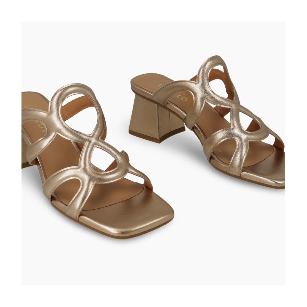 Lodi SANDALES DORÉES MIL5213-GO