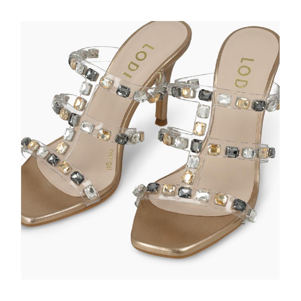 Lodi SANDALES DORÉES SELEMIS