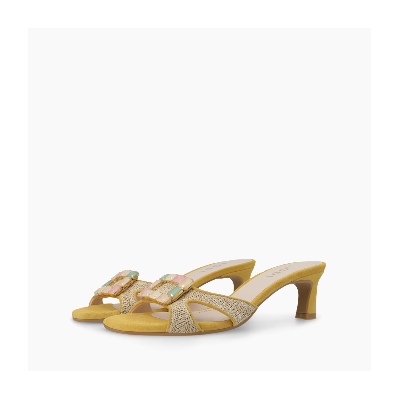 Lodi SANDALES JAUNES CHETES-TE