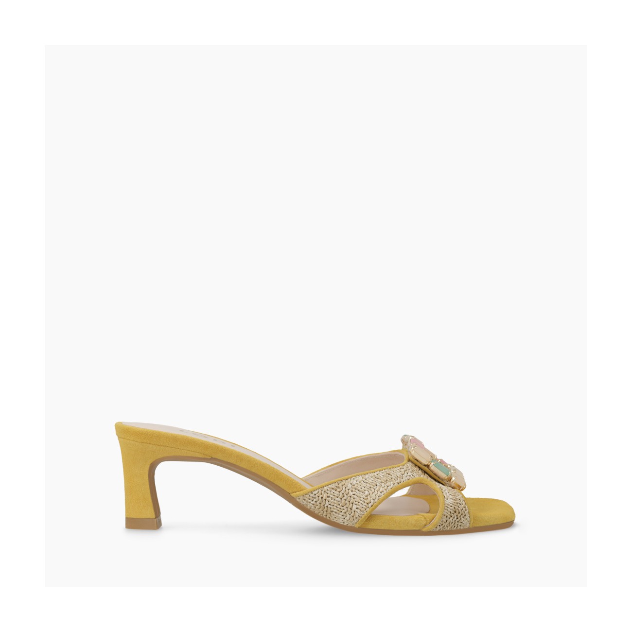 lodi SANDALES JAUNES CHETES-TE