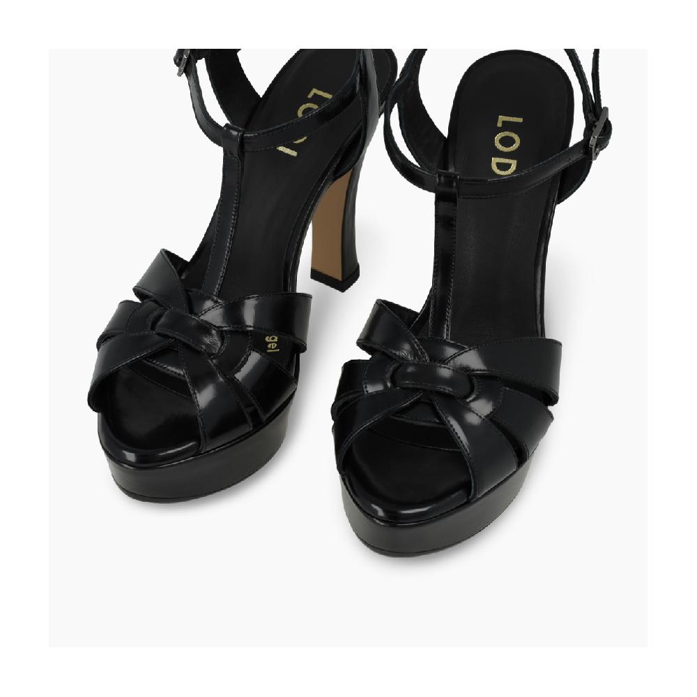 Lodi SANDALES NOIRES TARAN