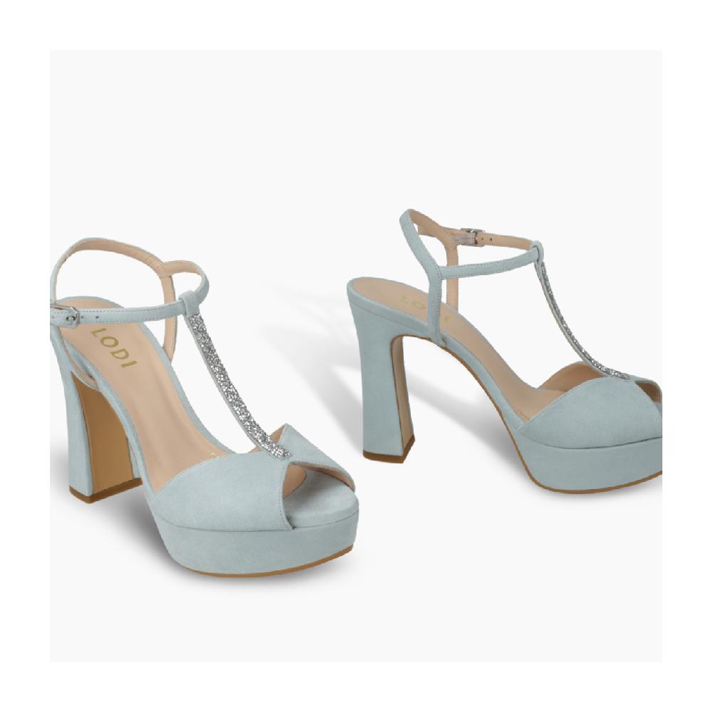 Lodi SANDALIAS DE NOVIA AZULES TESIRE