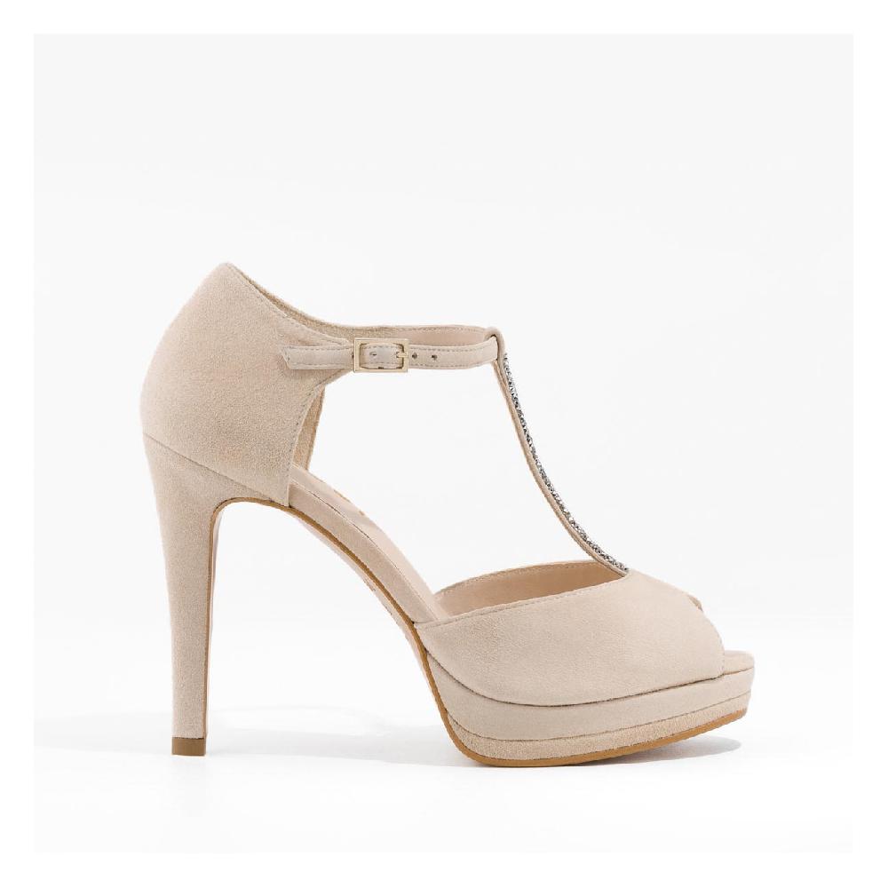 lodi SANDALIAS DE NOVIA BEIGE PAULI