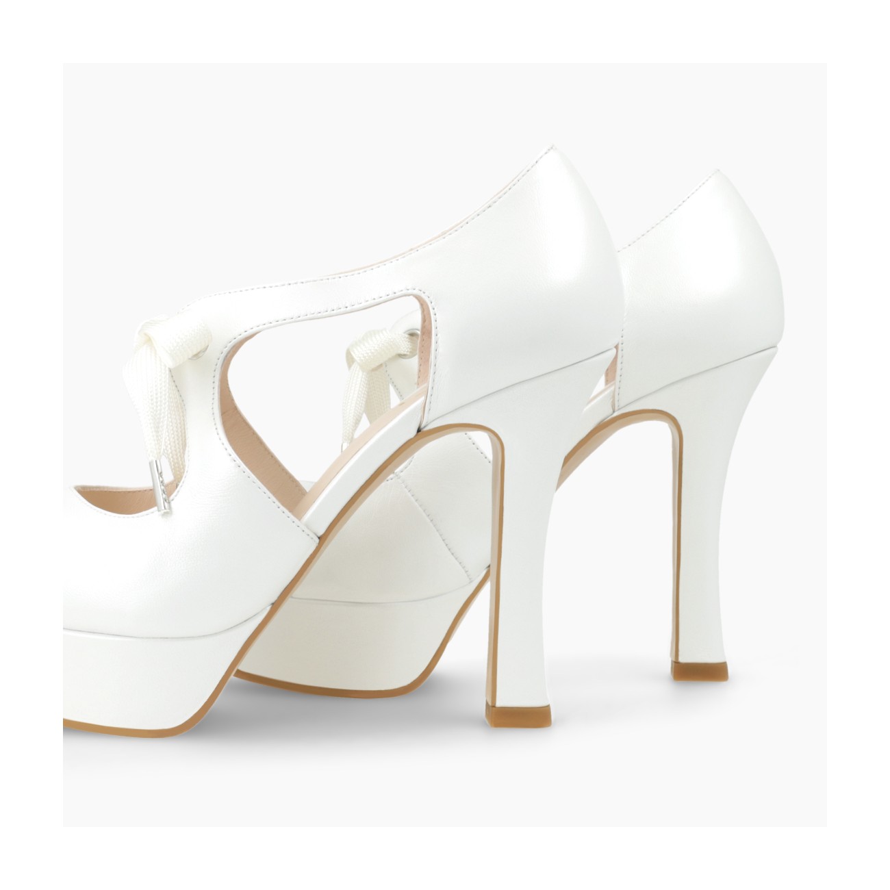 Lodi SANDALIAS DE NOVIA BLANCAS TACHON