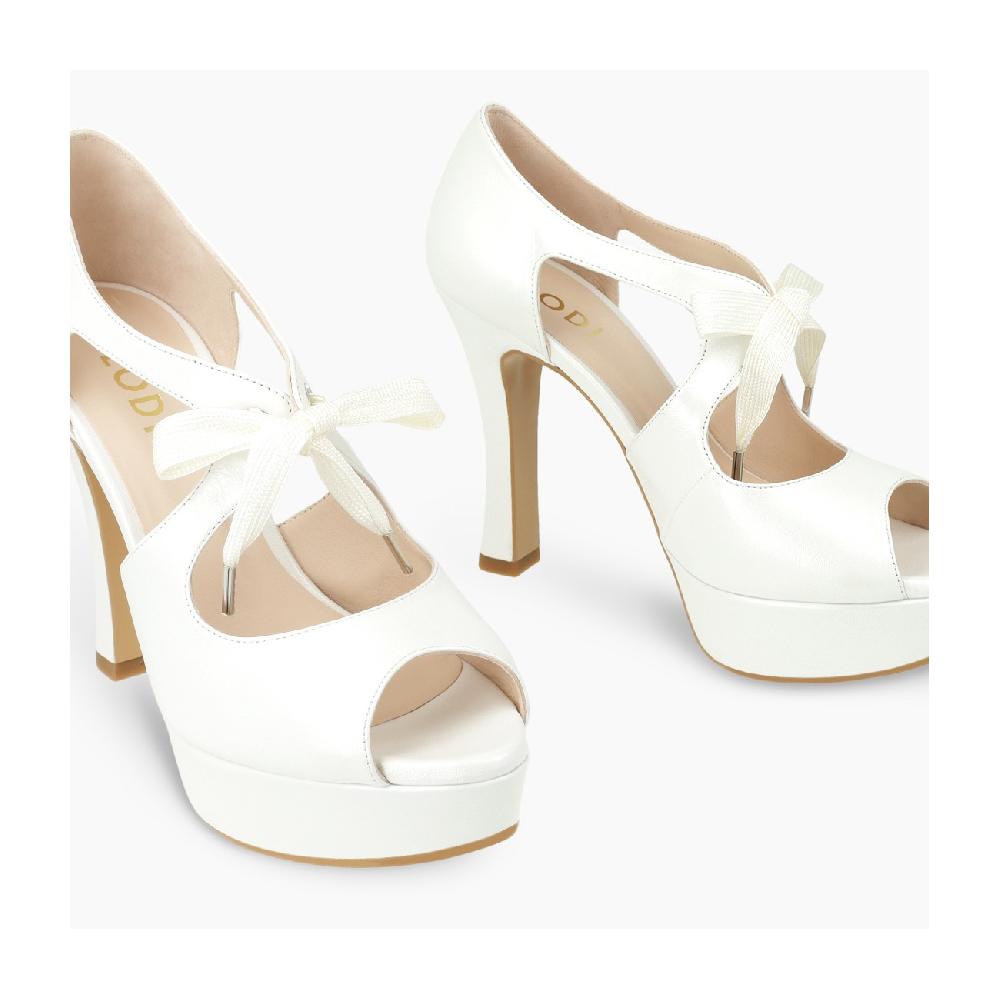 Lodi SANDALIAS DE NOVIA BLANCAS TACHON