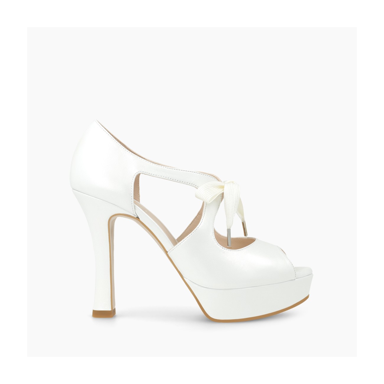 lodi SANDALIAS DE NOVIA BLANCAS TACHON