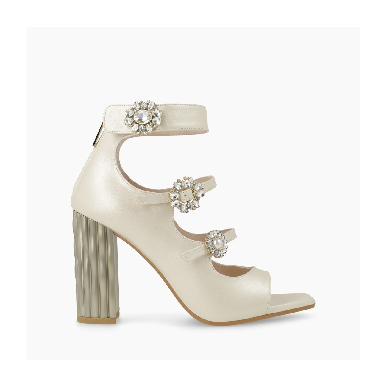 lodi SANDALIAS DE NOVIA DORADAS WEBCAM