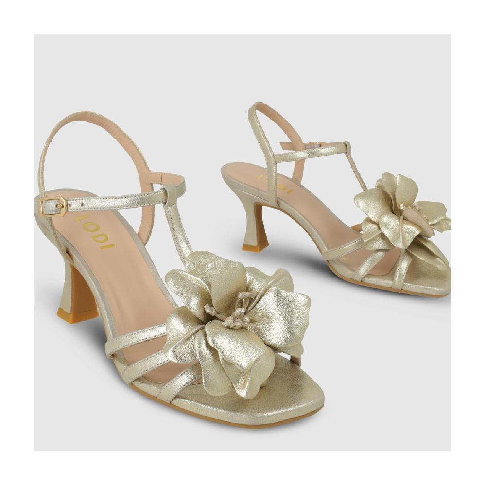 Lodi SANDALIAS DORADAS LESTAR