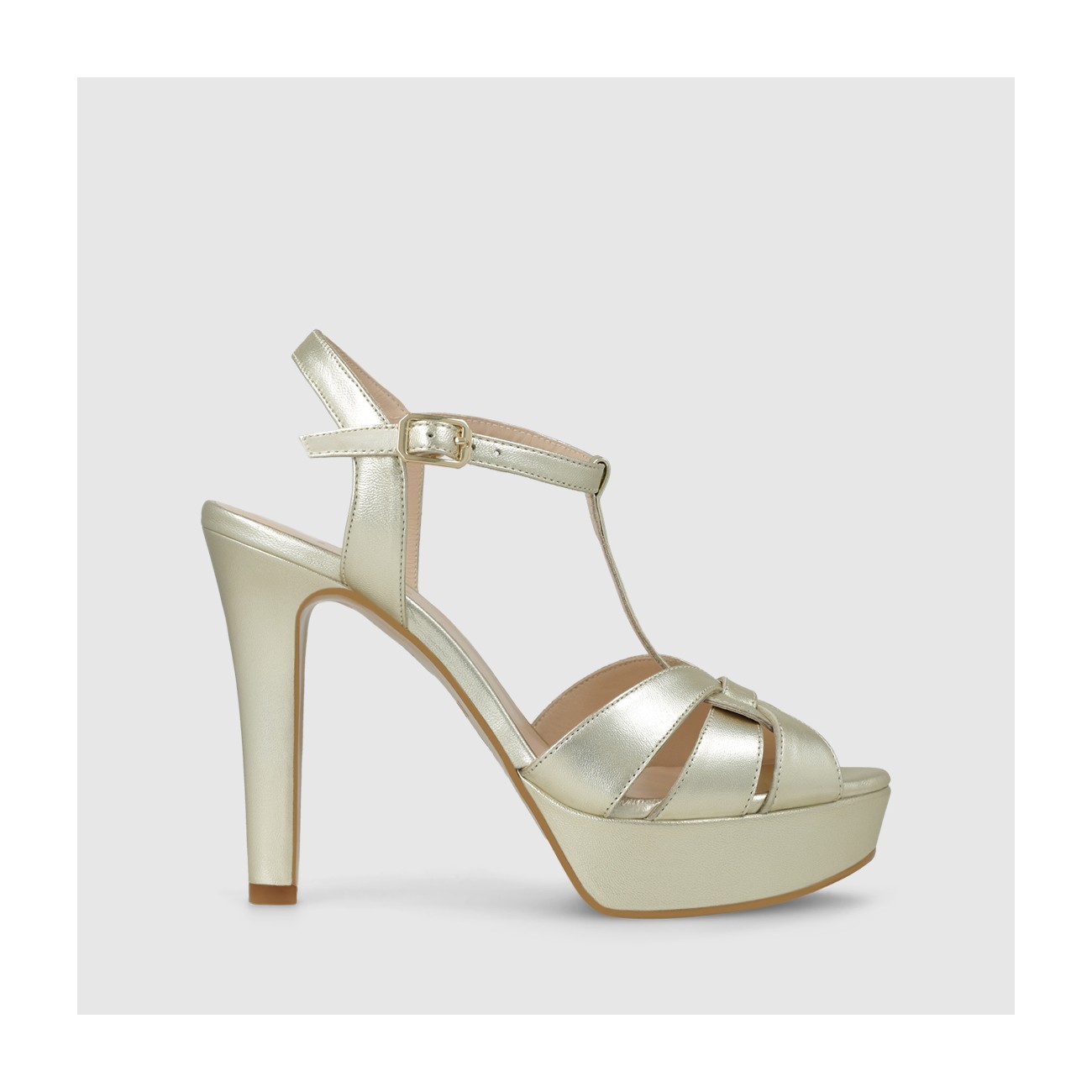 lodi SANDALIAS DORADAS TREN