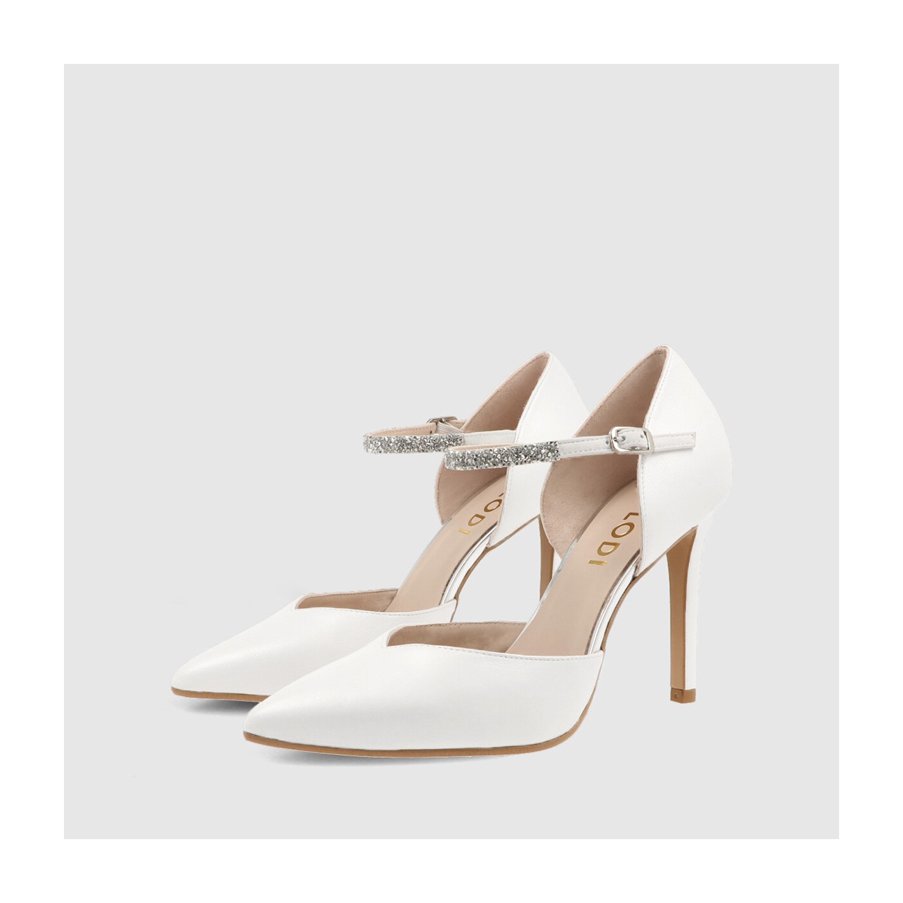 Lodi ZAPATOS DE SALÓN BLANCOS VILLENA