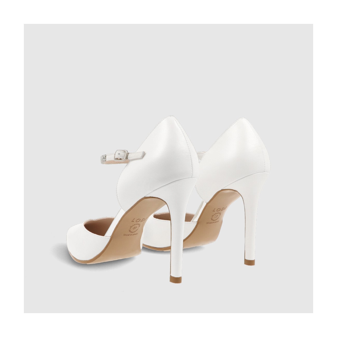 Lodi ZAPATOS DE SALÓN BLANCOS VILLENA