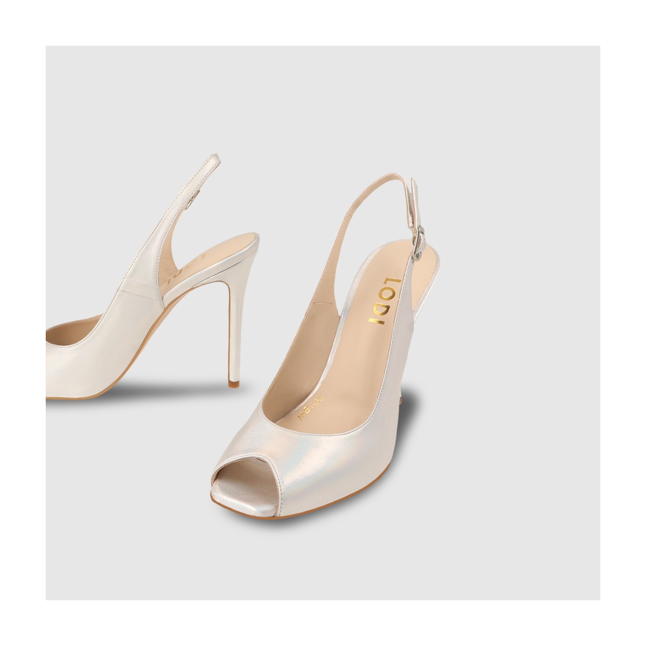 Lodi ZAPATOS DE SALÓN PLATEADOS WIMA