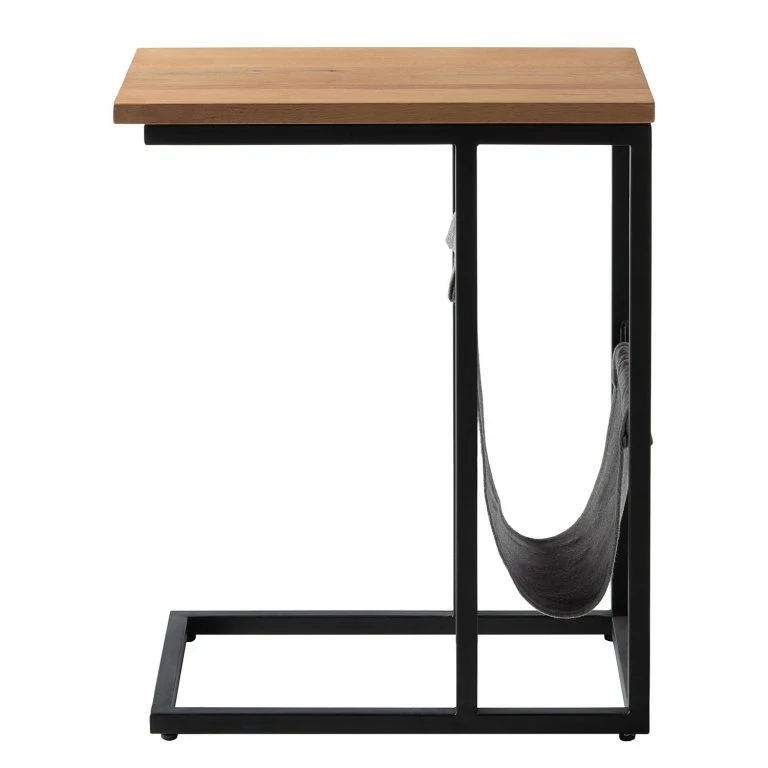 Loftscape Ars Manufacti Bout De Canapé Montverde III – Chêne Massif / Métal – Chêne