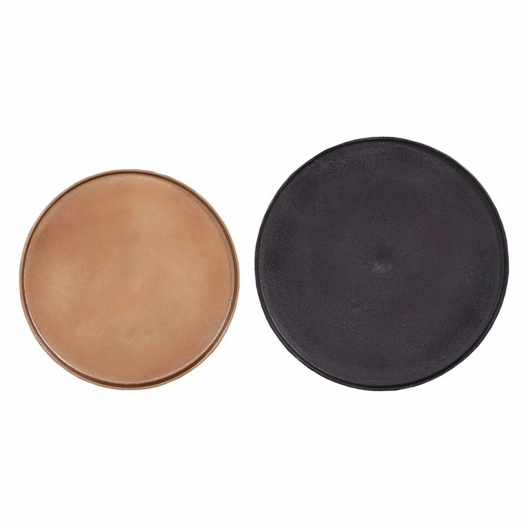 Loftscape Ars Manufacti Bouts De Canapé Nikko I (2 éléments) – Aluminium – Laiton / Noir