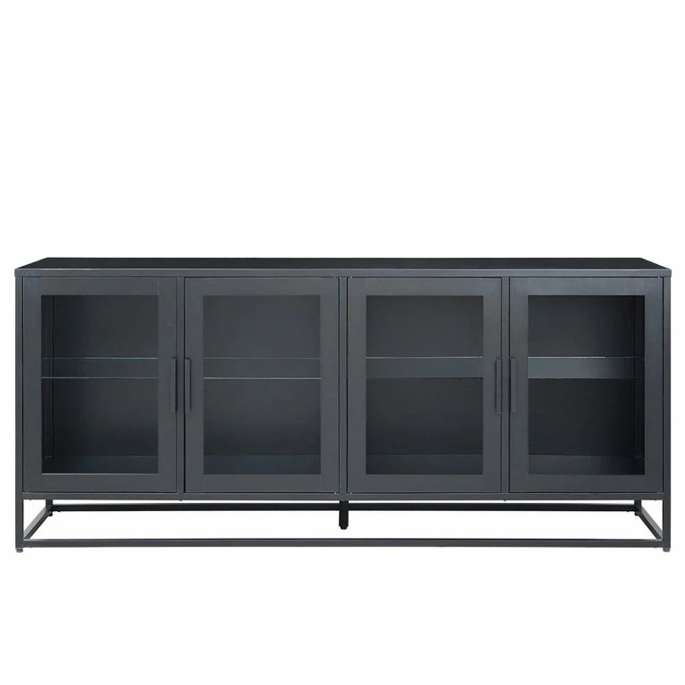 Loftscape Ars Manufacti Buffet Kayys – Verre / Métal – Noir