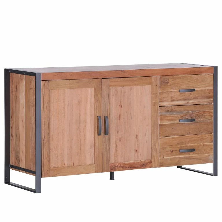 Loftscape Ars Manufacti Buffet Leyma – Rotin / Acacia Massif – Acacia / Anthracite