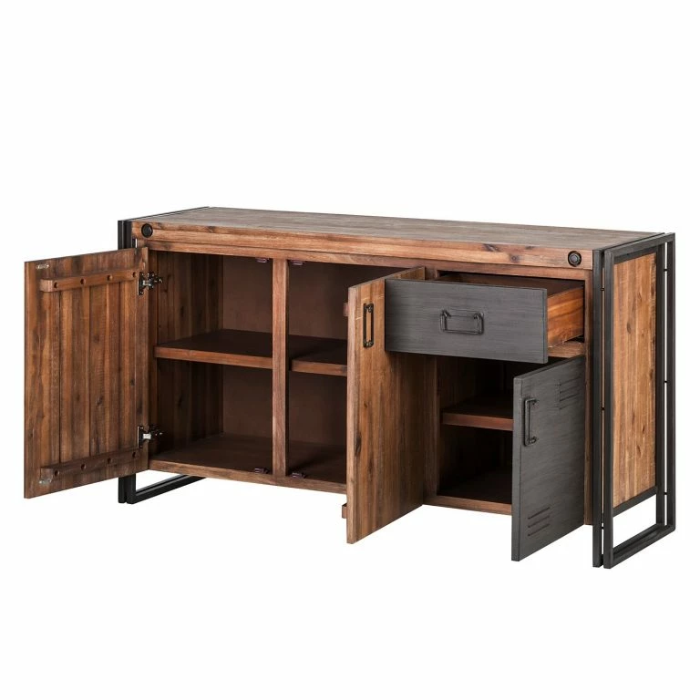 Loftscape Ars Manufacti Buffet Manchester I – Acacia Massif / Métal