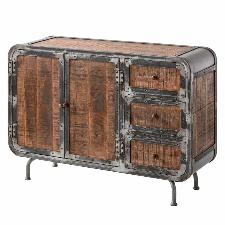 loftscape Ars manufacti Buffet Wharton I – Partiellement en acacia massif / Acier