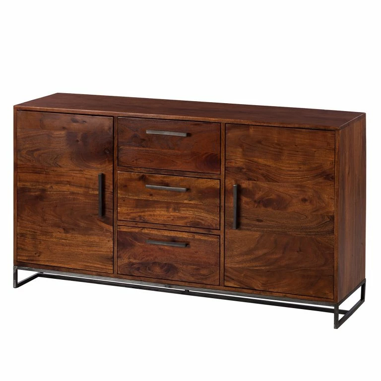 loftscape Ars manufacti Buffet Woodson – Acacia brun – Largeur : 145 cm
