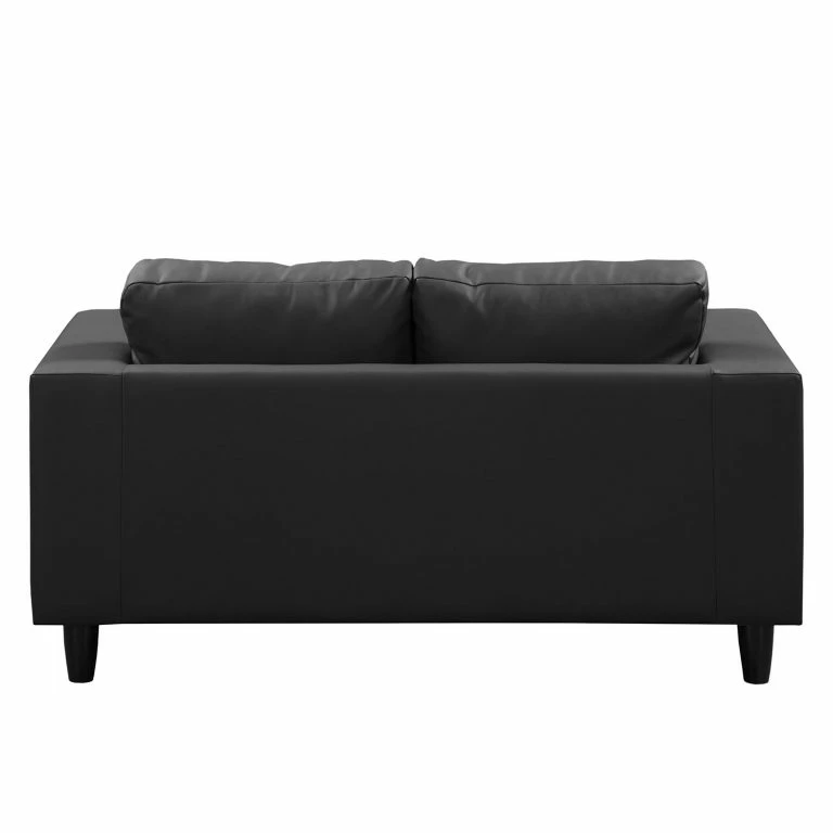 Loftscape Ars Manufacti Canapé Bexwell I (2 Places) – Imitation Cuir – Cuir Synthétique Madara: Noir