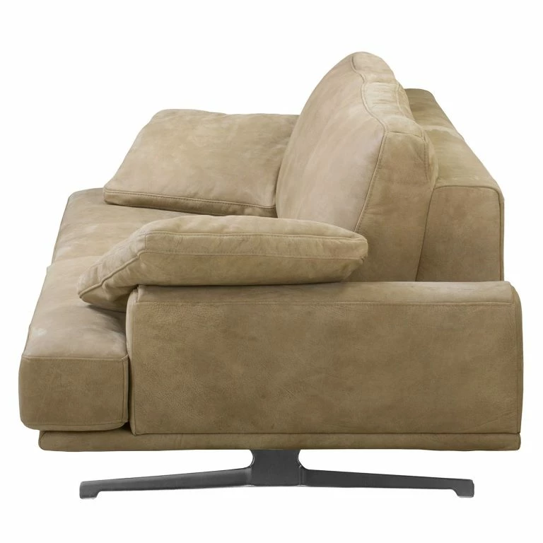 Loftscape Ars Manufacti Canapé Hendra I (2 Places) – Cuir Véritable – Taupe