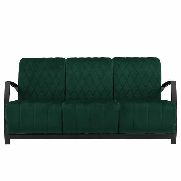 Loftscape Ars Manufacti Canapé Menet (3 Places) – Velours – Velours Ravi: Vert Vieilli