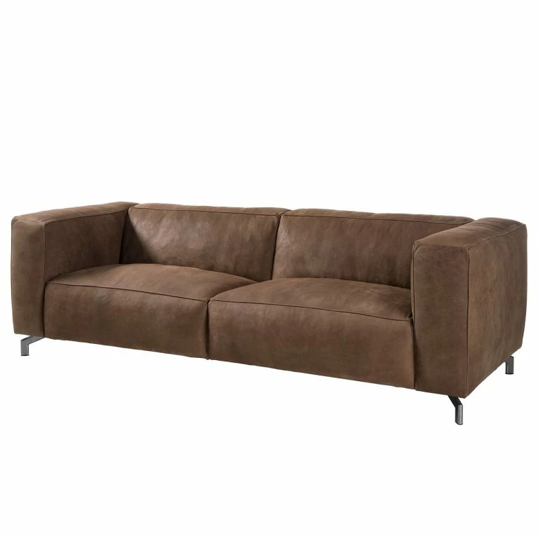 loftscape Ars manufacti Canapé Pentre (3 places) Cuir véritable – Nougat