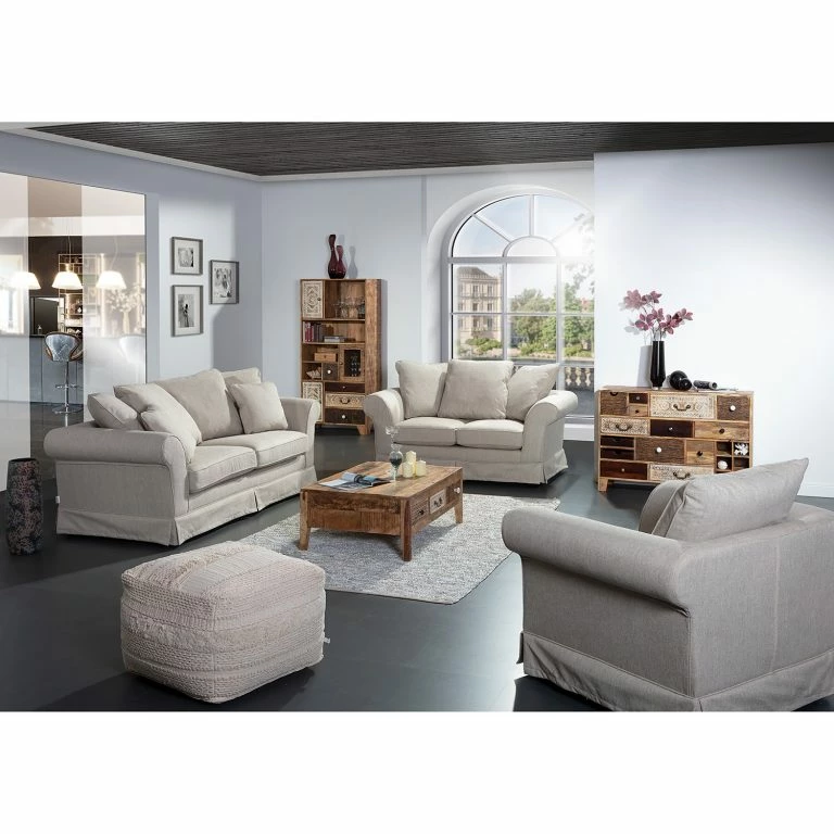 Loftscape Ars Manufacti Commode Curenna I – Manguier Partiellement Massif – Manguier / Marron