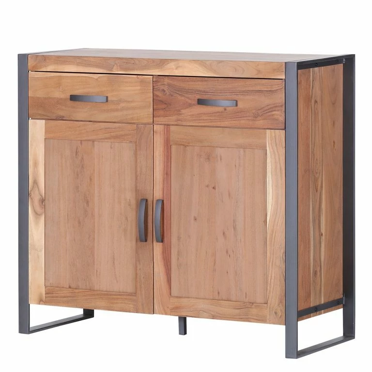 Loftscape Ars Manufacti Commode Levio – Rotin / Acacia Massif – Acacia / Anthracite