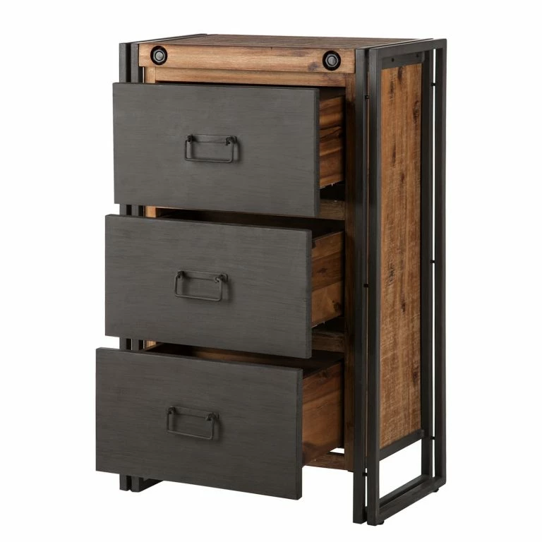 Loftscape Ars Manufacti Commode Manchester – Acacia Massif / Métal