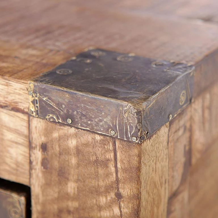 Loftscape Ars Manufacti Commode Pintage – Manguier Massif – Teinté Et Verni