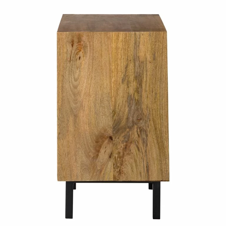 Loftscape Ars Manufacti Commode Vina I – Manguier Massif / Rotin – Manguier / Noir