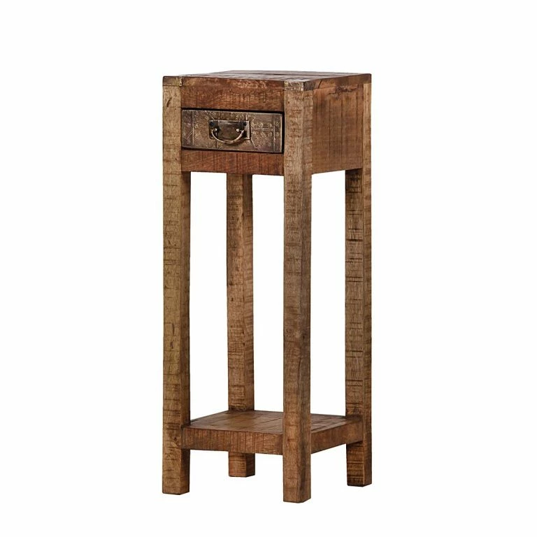 loftscape Ars manufacti Console d’appoint Pintage – Manguier massif – Teinté et verni