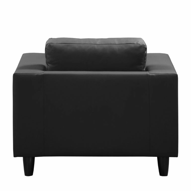 Loftscape Ars Manufacti Fauteuil Bexwell I – Imitation Cuir – Cuir Synthétique Madara: Noir
