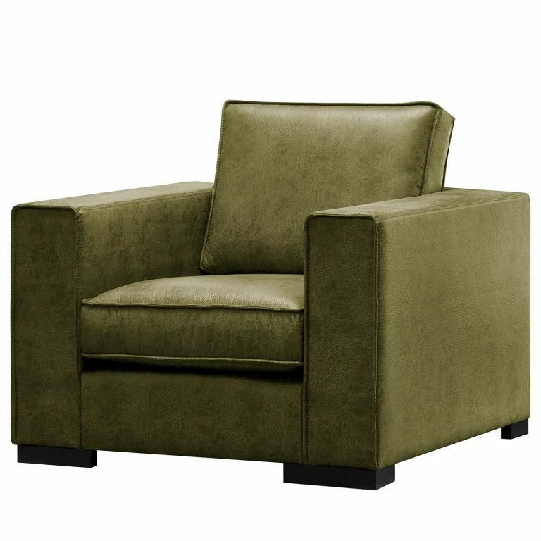 loftscape Ars manufacti Fauteuil Locana – Microfibre Cheri: Olive