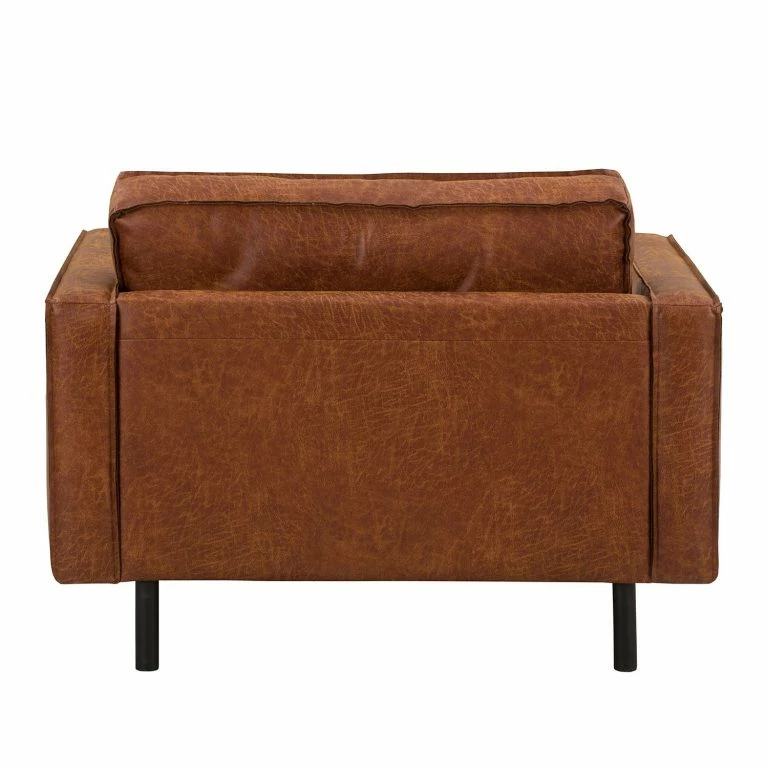 Loftscape Ars Manufacti Grand Fauteuil FORT DODGE – Microfibre Yaka: Cognac