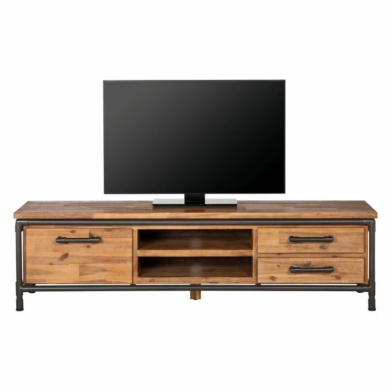 Loftscape Ars Manufacti Meuble TV Atelier I – Partiellement En Acacia Massif