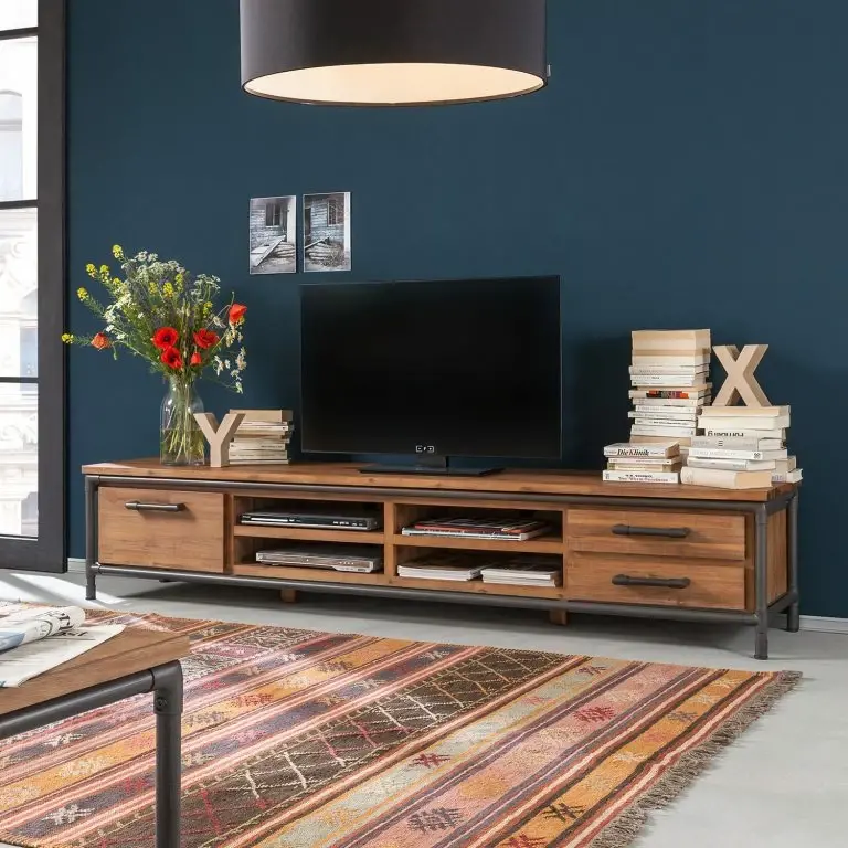 Loftscape Ars Manufacti Meuble TV Atelier II – Partiellement En Acacia Massif