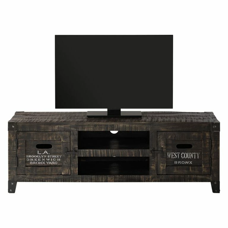 Loftscape Ars Manufacti Meuble TV Keyport II – Manguier Massif