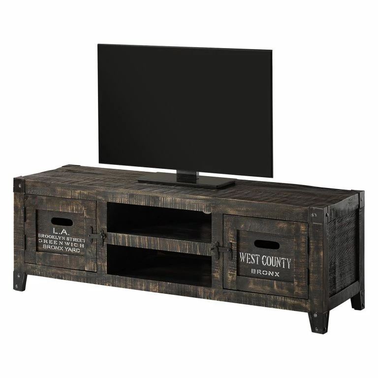 loftscape Ars manufacti Meuble TV Keyport II – Manguier massif