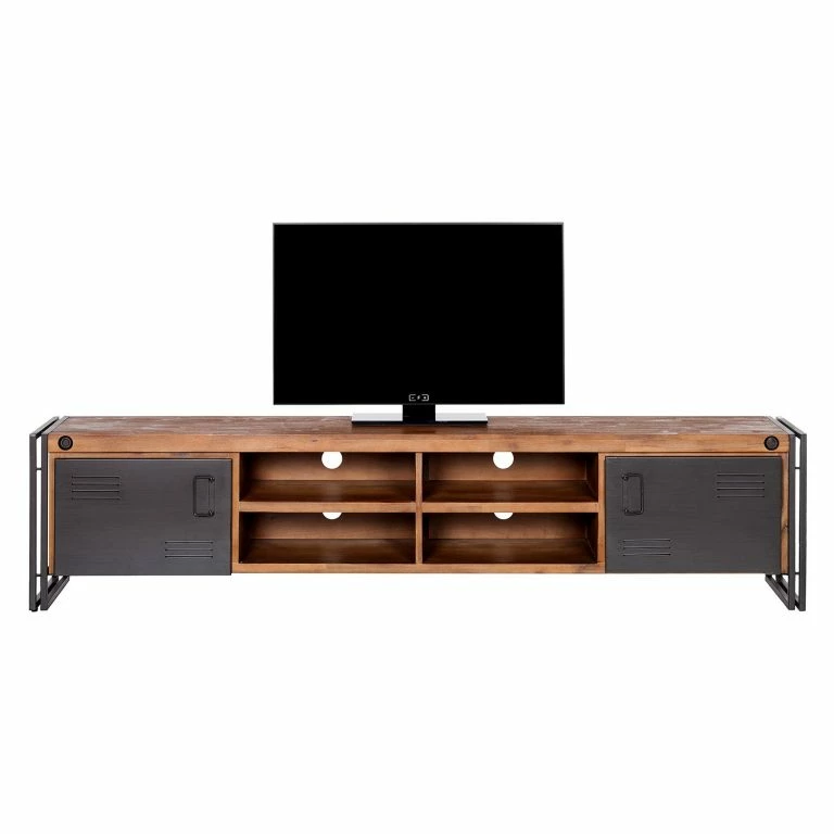 Loftscape Ars Manufacti Meuble TV Manchester – Acacia Massif / Métal