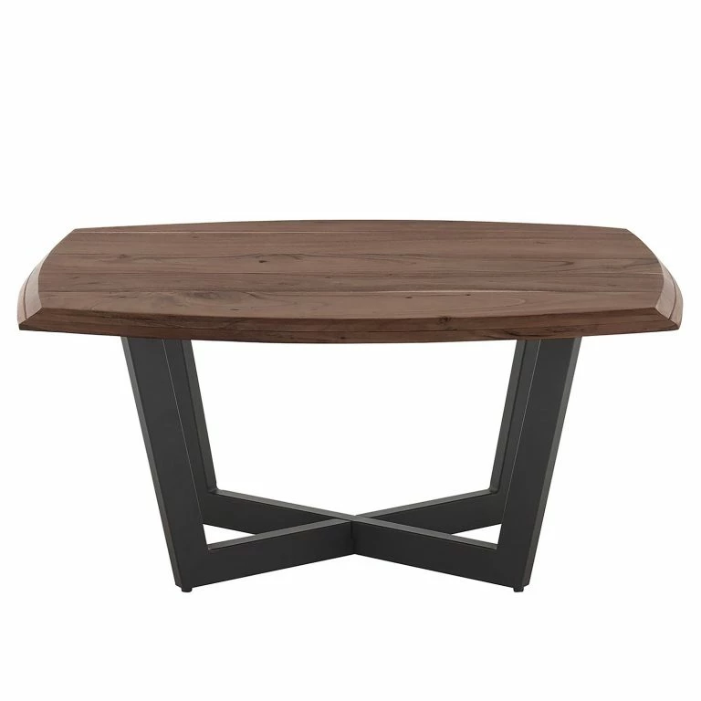 Loftscape Ars Manufacti Table Basse Conna – Acacia Brun – Bord De Table Tourné